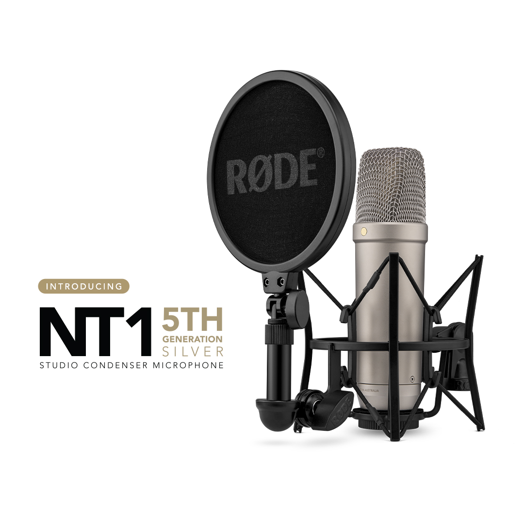 Rode NT1 5th Generation Black - Micrófonos de Condensador