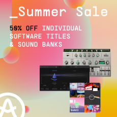 Arturia Promo de Verão: 50% desconto em software individual e bancos de sons